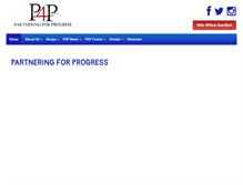 Tablet Screenshot of partneringforprogress.org